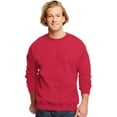 thumbnail image 1 of Hanes Ultimate Cotton Adult Crewneck Sweatshirt, L, Deep Red, 1 of 1