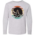 thumbnail image 3 of Inktastic Airplane Trip Vintage Travel Long Sleeve Youth T-Shirt, 3 of 5