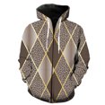 thumbnail image 1 of Sudadera con capucha y cremallera para hombre, con estampado abstracto de animales, estilo Harajuku, de gran tamaño, para adolescentes, estilo hip hop, manga larga, unisex, con estampado 3D, para prim, 1 of 6