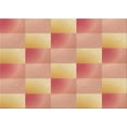 thumbnail image 1 of Ahgly Company Machine Washable Indoor Rectangle Transitional Orange Area Rugs, 4' x 6', 1 of 7