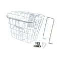 thumbnail image 4 of DimyFew Bike Front Basket Carrying Pannier Basket for Mountain Bike Road Bike Riding White, 4 of 9
