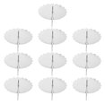 thumbnail image 1 of 10Pcs Candleholder Romantic Candleholder Lotus Shaped Design Candlestick, 1 of 1