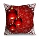 thumbnail image 1 of Fundas de almohada de Navidad para sofá, decoración del hogar, corona de Adviento, adorno de bolas, regalos de Navidad, 40/45/50cm, 1 of 4