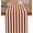 Burnt Orange, variant on Simple Gray Stripes Short Table Runners 36 Inches, Cotton Linen Fabric Table Runner Geometric Vertical Lines Modern Minimalism Tablerunner for Party/Kitchen/Dinner 13x36