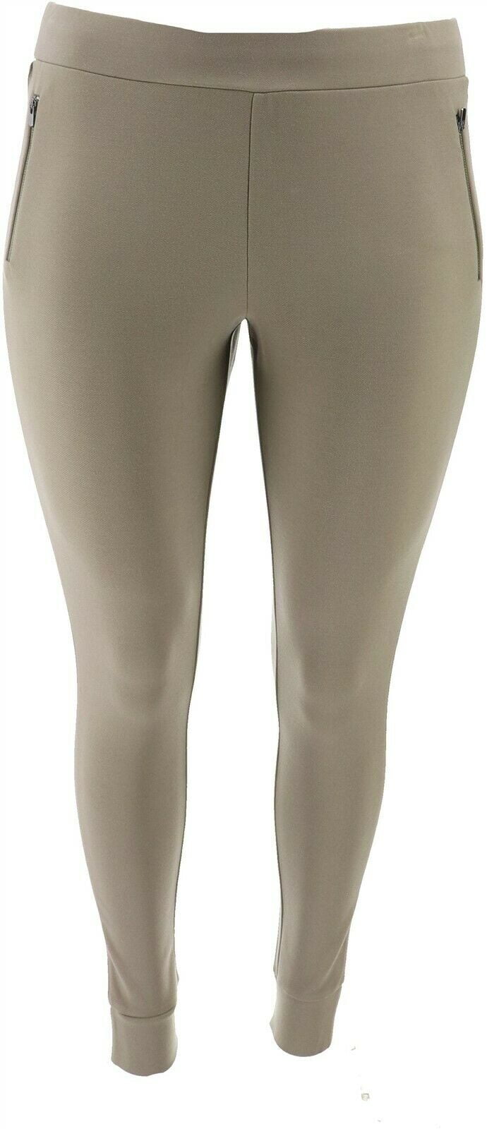 Lisa Rinna Contrast Stripe Skinny Knit Joggers NEW A353580 - Walmart.com