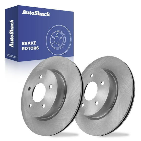 AutoShack 11.5" (292 mm) Rear Vented Brake Rotors | Replacement for 2018-2025 Nissan Rogue 2019-2022 Nissan Rogue Sport | 2-PC Set