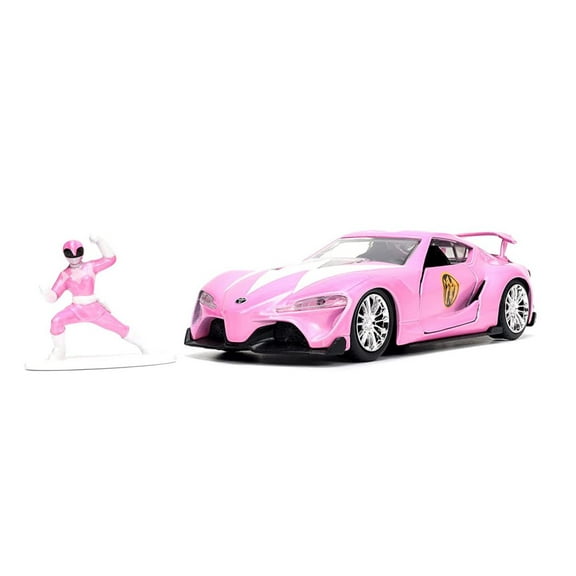Toyota FT-1 Concept w/ Pink Ranger, Power Rangers - Jada Toys 33079 - 1/32 scale Diecast Car