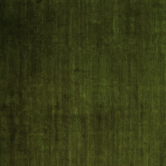 Ahgly Company Indoor Square Abstract Green Modern Area Rugs, 5' Square