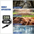 thumbnail image 3 of 6X Digital Thermometer Hygrometer with Probe Indoor Temperature Humidity Meter Hygrometer Gauge, 3 of 8