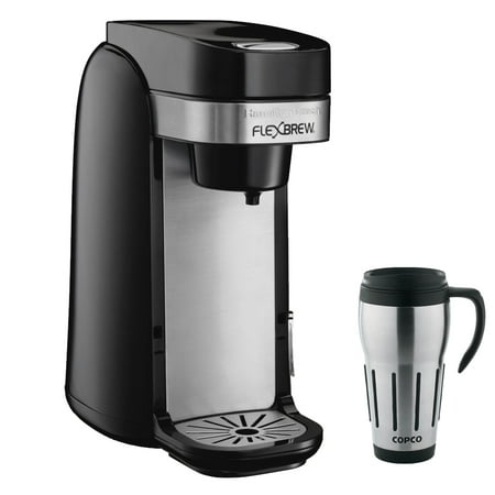 Hamilton Beach Single Serve Coffee Maker, Flexbrew with