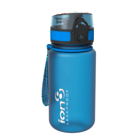 Leak Proof Hydration Bottle - Ion8 Pod Leak Proof BPA Free Kids Water Bottle, 350ml (12 oz), Frosted Blue