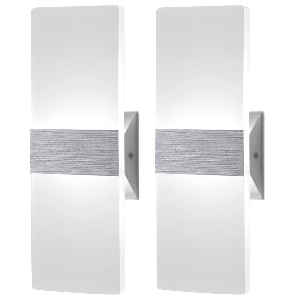Modern Sconce 12W Cool/Warm White Acrylic Material Hardwired Wall Mounted Lights 