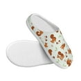 thumbnail image 3 of Goofa Squirrel Playing Print Womens Mens Cotton Lightweight House Slippers , Washable Home Slippers,Indoor Comfy Bedroom Cozy Slippers-39/40, 3 of 7