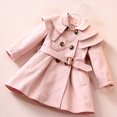 thumbnail image 5 of Newborn Infant Baby Boy Girl Long Sleeve Solid Windproof Windbreaker Jacket Coat, 5 of 9