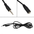thumbnail image 2 of 2.5mm Male to Female Extension Cable 1.5m - Aux Audio Jack Adapter for Replacement Parts, 2 of 5