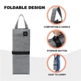 thumbnail image 3 of USB-Powered Adjustable Heating Outdoor Cushion, 600D Oxford Cloth & Pearl Cotton, Lightweight 215g, 40x44cm, Portable Foldable Design with Side Pockets, Perfect for Camping Hiking, Blue Color, Warm, 3 of 6