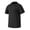 Black, variant on LPZOOGU Men's Quick Dry Cationic Short Sleeve T-Shirt Crew Neck Solid Color Spring Summer Casual Athletic Tops