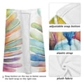 thumbnail image 4 of Peacock Bird Bath Towel Wrap for Man Adjustable Shower Wrap Button Closure Body Towel for Sauna Gym, 4 of 7