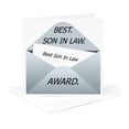 thumbnail image 5 of 3drose, Image of Best Son in Law Award Goes to My Son in Law Envelope, 6 Greeting Cards with Envelopes, 5 of 7