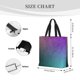 thumbnail image 3 of Fotbe vintage dark paint Bolsa Tote con Estampado para Mujer, Bolsos con Cremallera, Bolsa de Hombro Casual de Gran Capacidad con Bolsillos Internos, 3 of 7