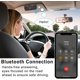 thumbnail image 3 of Altavoz Bluetooth para coche para teléfono celular, Skybess portátil Bluetooth en altavoz de coche para hablar con manos libres, kit de coche inalámbrico reproductor de música con clip de visera, sop, 3 of 5