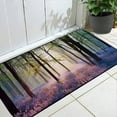 thumbnail image 2 of ONETECH Flowers Trees Sun Flowers Trees Sun Outside Entry Yard Floor Patio Felt Square Mat 19.68*47.24 in, 2 of 6