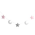 thumbnail image 1 of Decoración arte de s decoraciones de ejecución d de pared de para del niño Rosa Baoblaze Decoración de pared de estrellas, 1 of 7