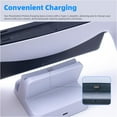 thumbnail image 5 of Prociv Charging Station for Playstation Portal Remote Player, for PS Portal Charger Dock Stand with Type C Plug, for Playstation 5 PS5 Portable Accessories Stand Charger Station, White, 5 of 11