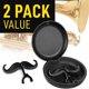 thumbnail image 5 of Mustache For Tubas, Tubas Mouthpieces, Includes Protective Case, Made To Fit, Music Accessories, Portable Foldable, Lightweight Metal, For Home Practice, 5 of 9