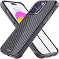 thumbnail image 1 of Funda REBEL para iPhone 14 Pro Max Gen 5 de fibra de aramida negra, 1 of 8