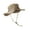 Khaki, variant on Fisherman Hat for Women Sun Hat Outdoor Wide Brim Drawstring Summer UV Protection Lightweight Comfortable Adjustable Bucket Hat
