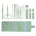 thumbnail image 3 of Earpick,12pcs Manicure Set Stainless Cuticle Pusher Nail Clippers Built for Professionals, 3 of 7