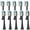 10PCS Black, variant on 10pcs Replacement Brush Heads for Xiaomi SOOCAS X3 X5 V1 X3U Soft Bristle Electric Toothbrush Dupont Bristle Sealed Packed