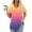 08 Yellow, variant on T Shirts for Women V Neck Tunic Tops Loose Casual Short Sleeve Summer Tee Front Pleated T Shirt Classic Plain Pullover Blouses Gradient Color Swing Tops