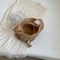 thumbnail image 4 of Bolso Mano Casual Con Asa Superior Tejido A para Mujeres Y Niñas, 4 of 9