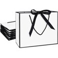 thumbnail image 1 of 8Pcs Gift Pouch Bags Party Bags Premium Gift Bag Gift Wrapping Paper Gift Bags Paper Bag with Handle Birthday Gift Bag Gift Bags for Christmas Wedding, 1 of 5