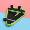 thumbnail image 4 of EeaseCA Triangle Cycling Bike Tube Bag MTB Road Front Frame Bag Pannier Accessories (Green), 4 of 8