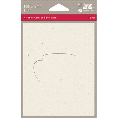 - Jillibean Soup Shaker Cards W/Envelopes 5.5