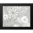 thumbnail image 2 of Varacek, Pam 18x15 Black Modern Framed Museum Art Print Titled - Wild Daisys Less, 2 of 5