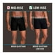thumbnail image 3 of Bóxer Fruit of the Loom para Hombre Bóxer Ajustado Low Rise Algodón Sustentable Negro 4 Piezas Talla M, 3 of 4