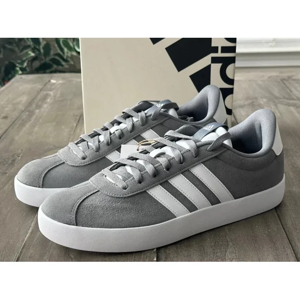 Adi - das VL Court 3.0 Men's US 10.5 Sportswear Sneakers Grey, Style # ID6276