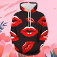 thumbnail image 2 of Mens Valentines Day Digital 3D Printed Fashion Trend Pullover Casual Hoodie, 2 of 2