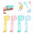 thumbnail image 2 of 16Pcs Adjustable Yarn Guide Finger Rings Crochet Rings with Thread Guide, 2 of 14
