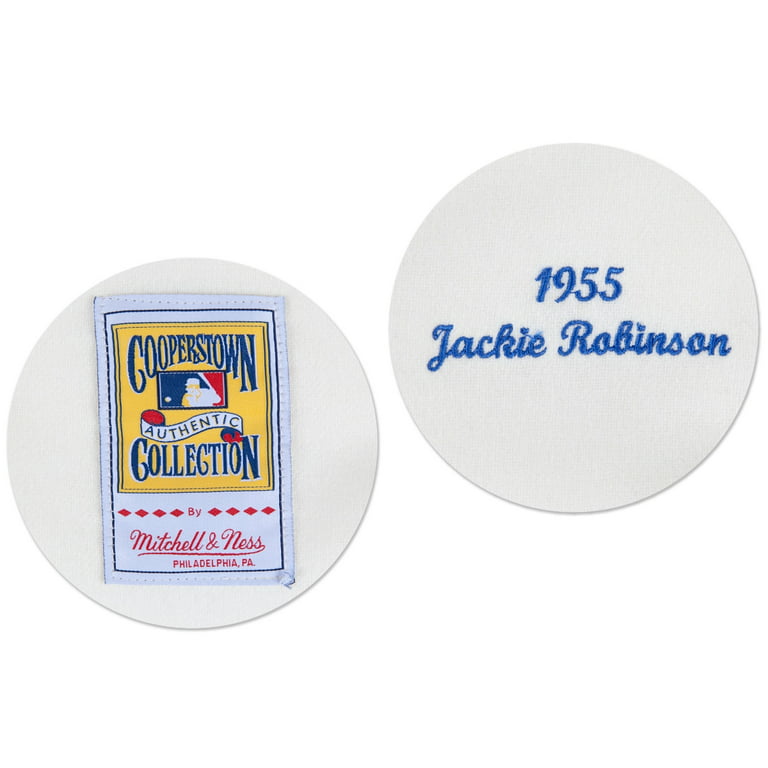 At Auction: MLB Brooklyn Dodgers #42 Robinson Stitched Mitchell & Ness Blue  Jersey - Medium