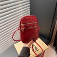 thumbnail image 4 of Bolso Hombro Pequeño Cruzado Cuerpo para Mujeres Correa Cuero Ajustable Con Billetera Sólida Bolsillo Viajar Por, 4 of 9