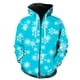 thumbnail image 1 of Sudadera con capucha y cremallera para hombre, con estampado de copos de nieve de invierno, de gran tamaño, genial, gran oferta 2024, hip hop, divertida, informal, primavera, moda, estampado 3D para a, 1 of 6