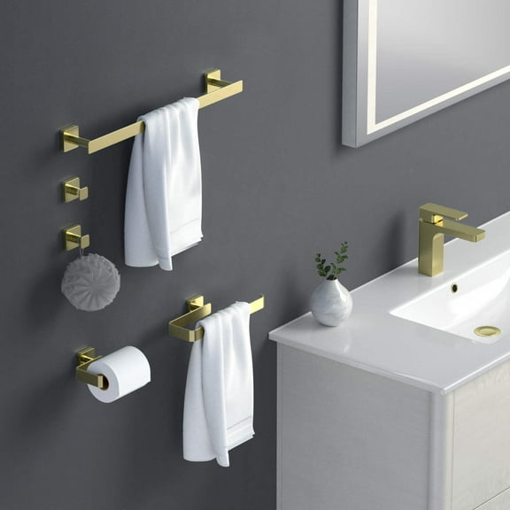 Kibi Blaze 5 Piece Bathroom Hardware Set