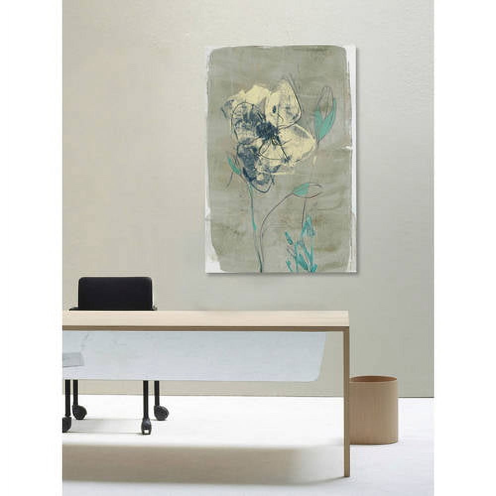 Marmont Hill "Floral Vignette IV" Painting Print on Wrapped Canvas