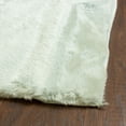 thumbnail image 3 of Super Soft Faux Rabbit / Mink Fur Solid Area Rug, 3 of 7