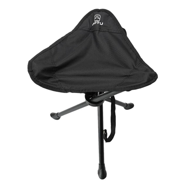 Taburete de Camping Plegable, Ligero, Trípode de , Taburetes de Campamento Portátiles para Mochileros, Senderismo, Pesca Negro DYNWAVEMX Asiento plegable